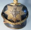 Saxon Reserve 105th Infantry Officer Pickelhaube and Visor Visuel 5